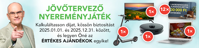 jövőtervező nyereményjáték