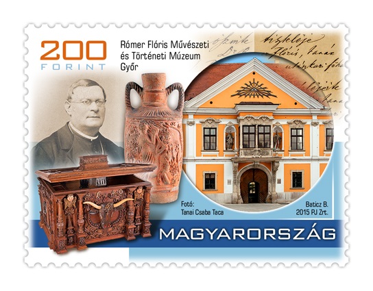 Magyar múzeumok kincsei III Rómer bélyeg