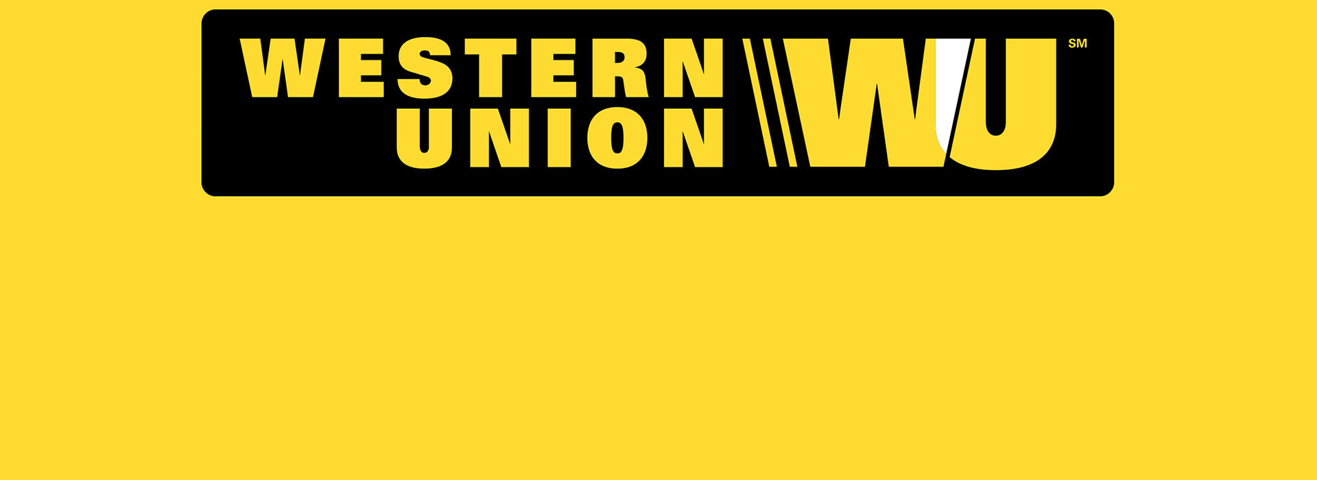 A képen a Western Union logója látható.